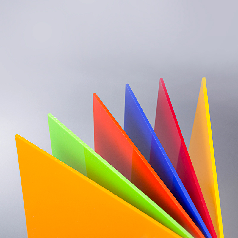 Foaie acrilică colorată