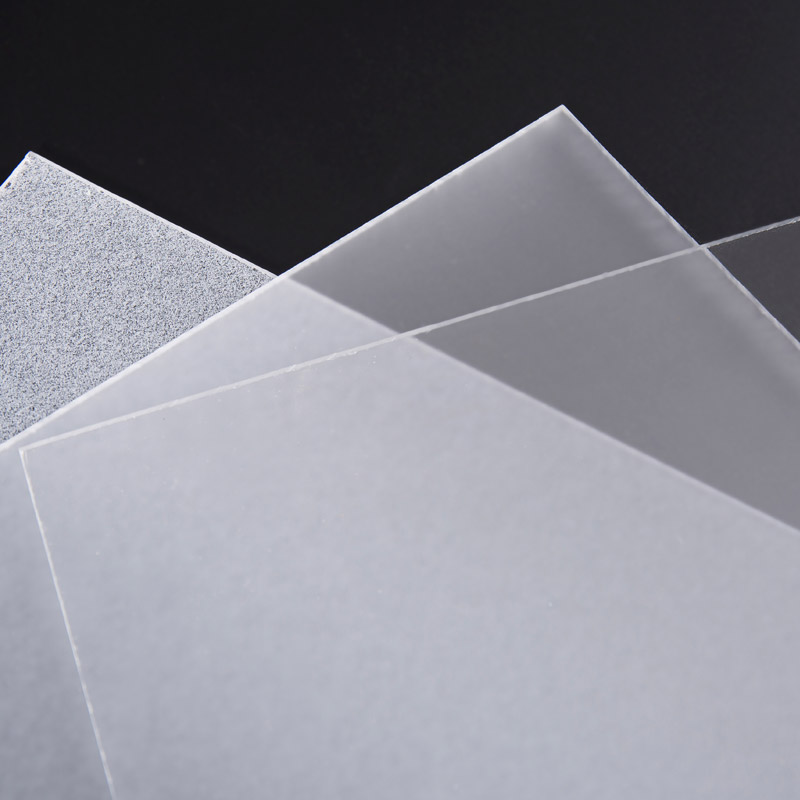 Foaie acrilică înghețată cu o singură față